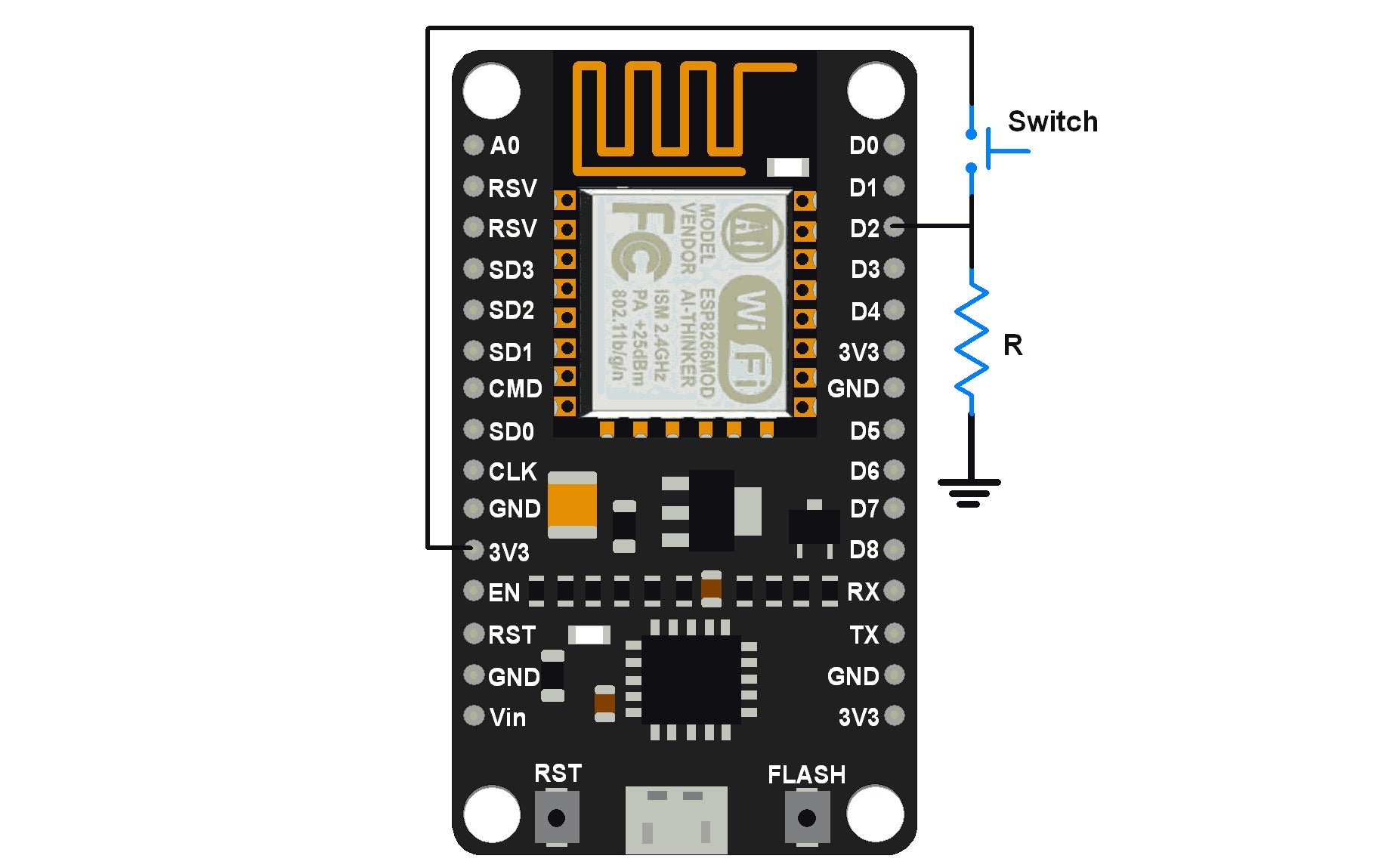 NodeMCU GPIO Interrupts with Arduino IDE NodeMCU GPIO Interrupts with Arduino IDE